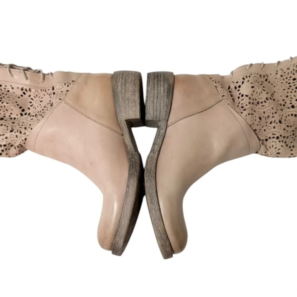 Sundance Lucera Lace Cutout Boots - Picture 4 of 10